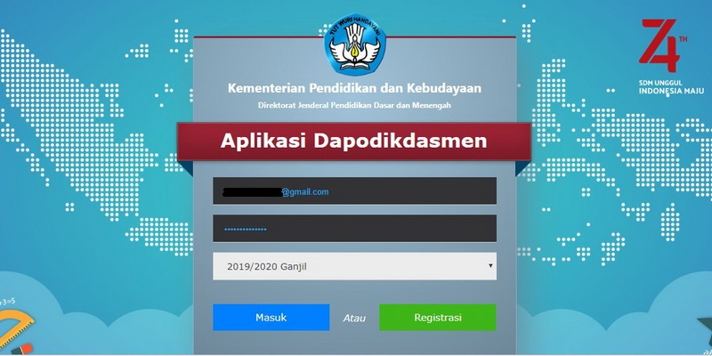 Aplikasi Data Pokok Pendidikan (Dapodik)
